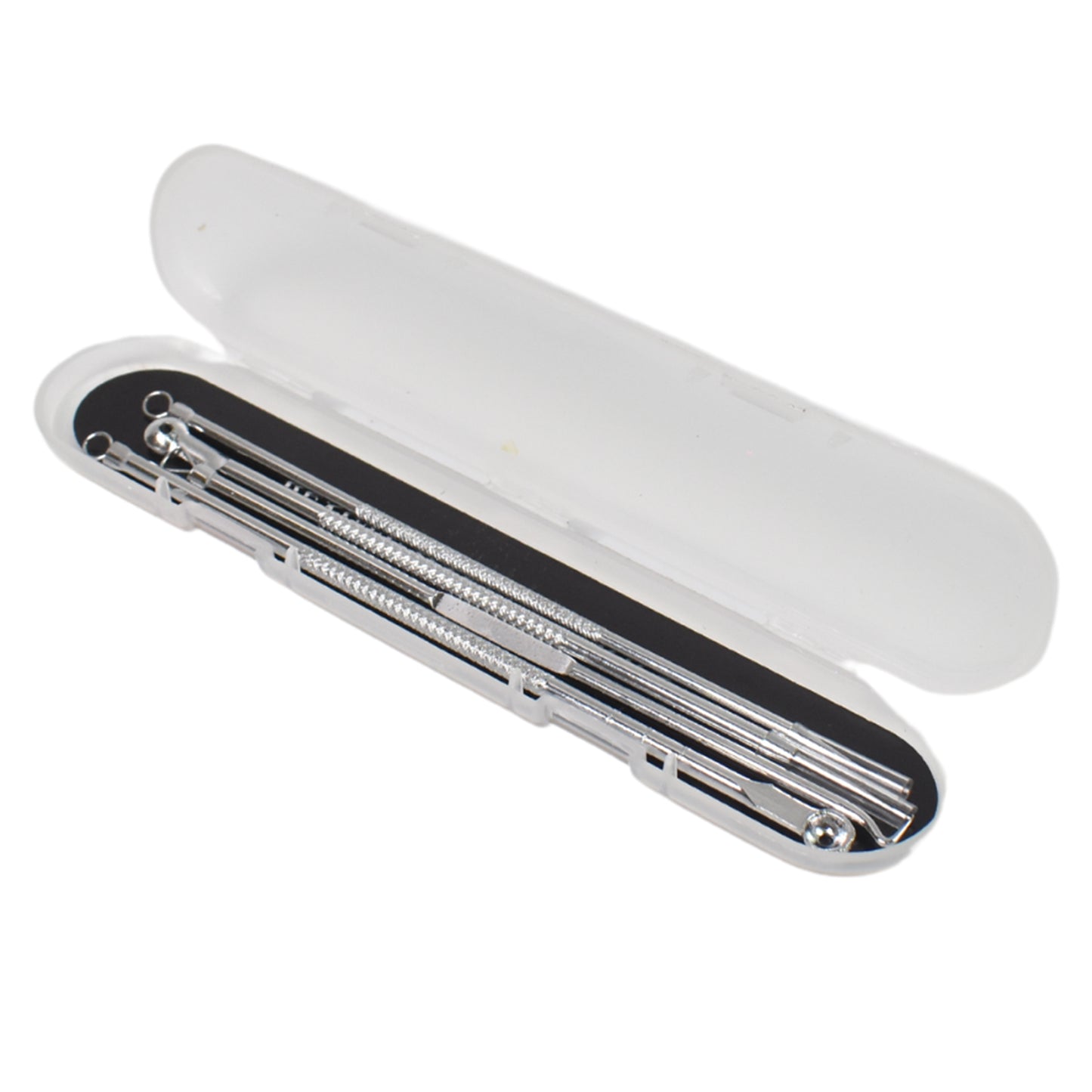 Blackhead Remover 4-In-1 Stainless Steel Pimple Extractor Tool (1 Pc)
