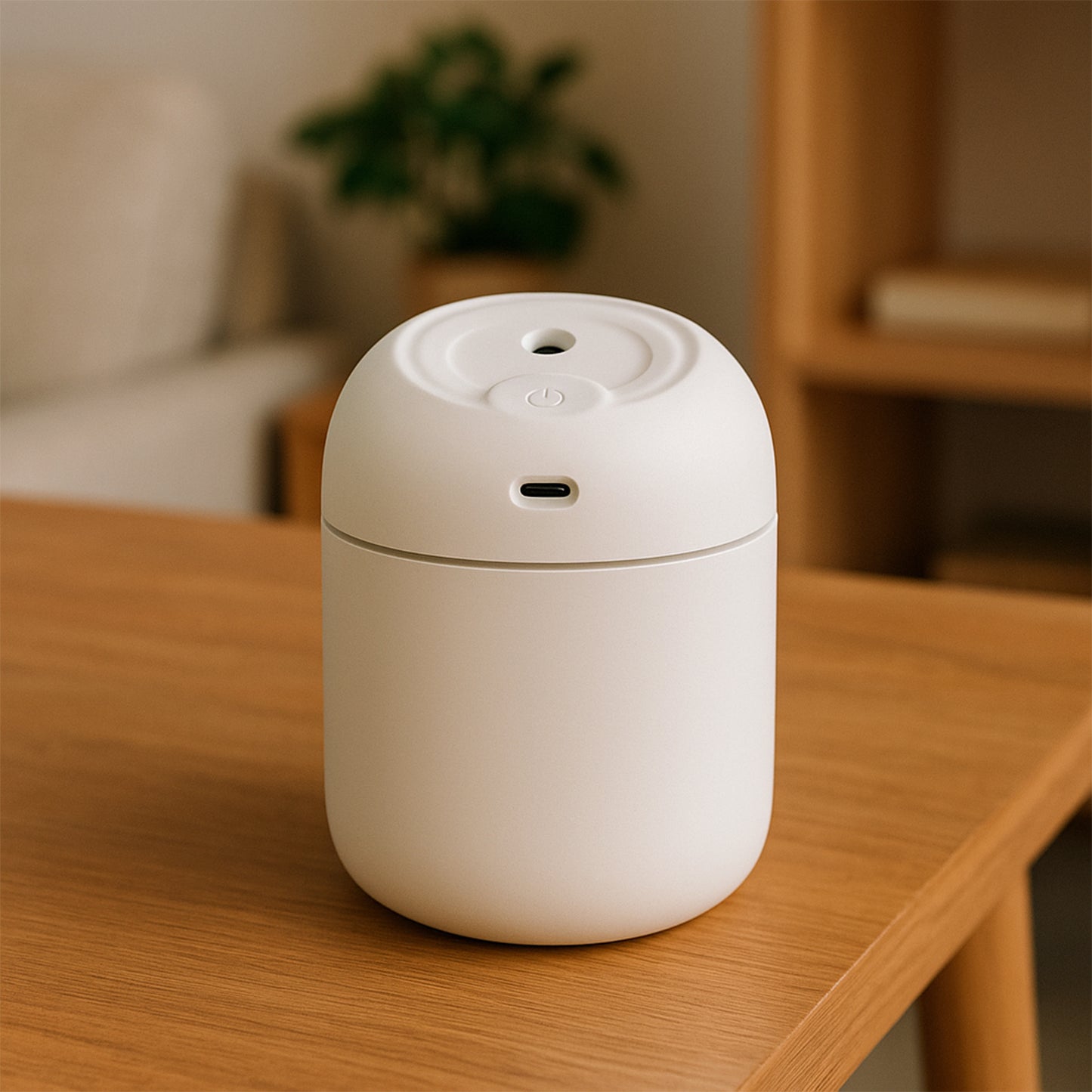 Portable Lighting Mini Humidifier Usb Personal Desktop Air Humidifier For Baby Bedroom Travel Office Home With Light Cool Mist Humidifier Essential Oil Diffusers Cool Mist Humidifiers (250 Ml)
