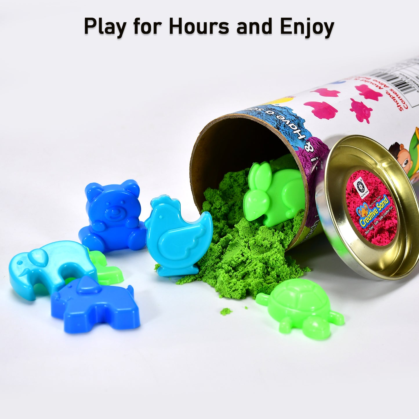 Creative Sand For Kids  Natural Kinetic Sand Kit For Kids Activity Toys  Soft Sand Clay