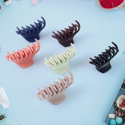Hairclaw Clips Set For Women  Girls (Mix Design  Multicolor  12 Pc)