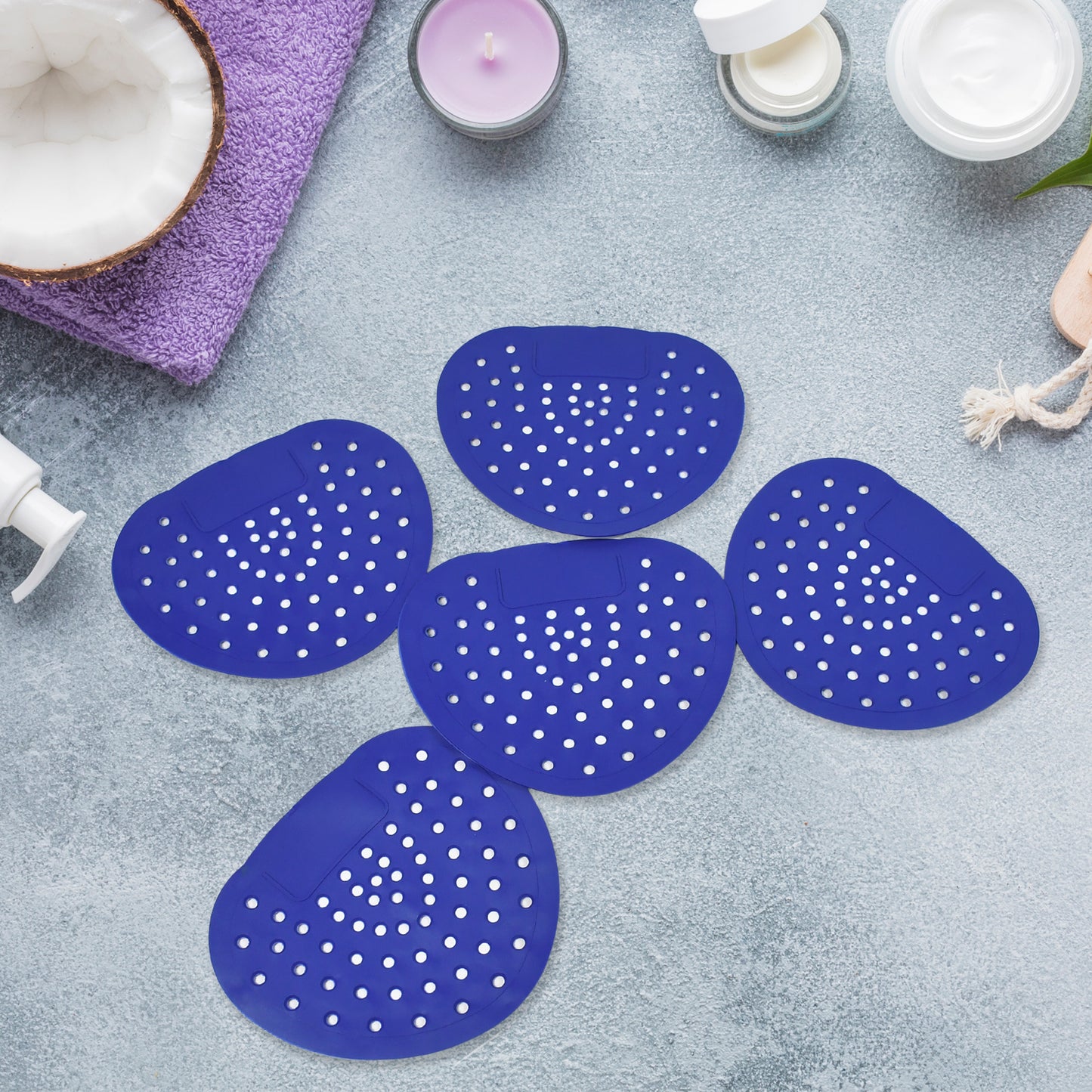 Urinal Screen Deodorizer Scented Urinal Screen Lasting Fragrance Silicone Clean Descaling ( 1 Pc )