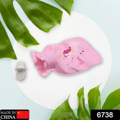 Mix Design Printed Small Hot Water Bag  For Pain Relief Neck Shoulder Pain And Hand Feet Warmer Menstrual Cramps Hot And Cold Therapy Leak Proof Pad (1 Pc)