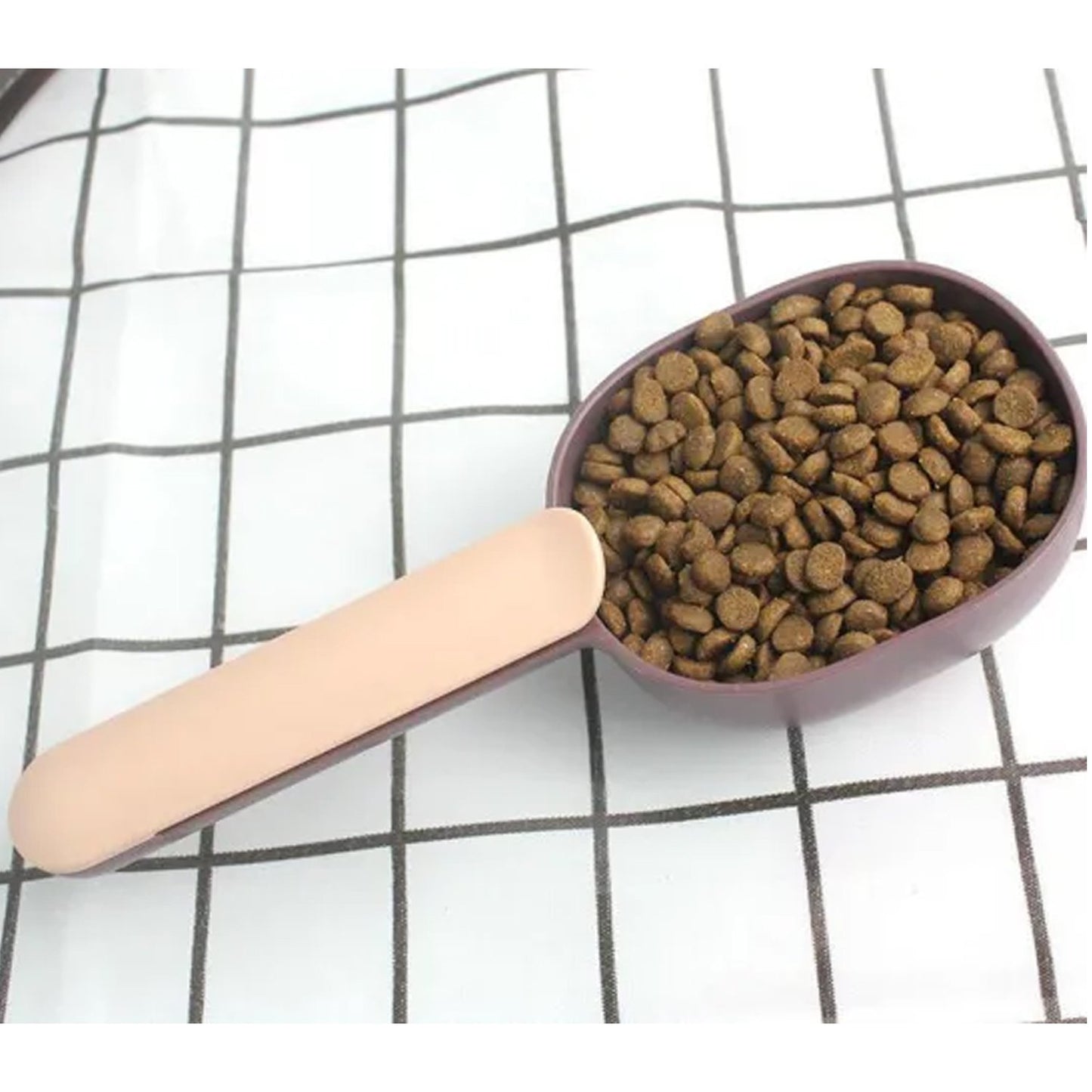 Handle Clip Function Design Abs Food-Grade Materials Pet Food Shovel