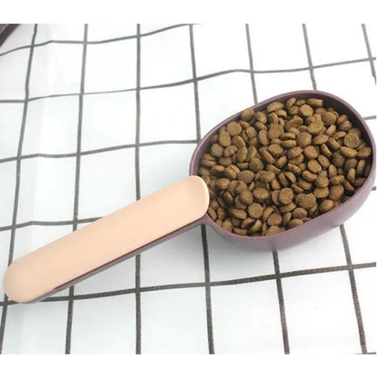 Handle Clip Function Design Abs Food-Grade Materials Pet Food Shovel