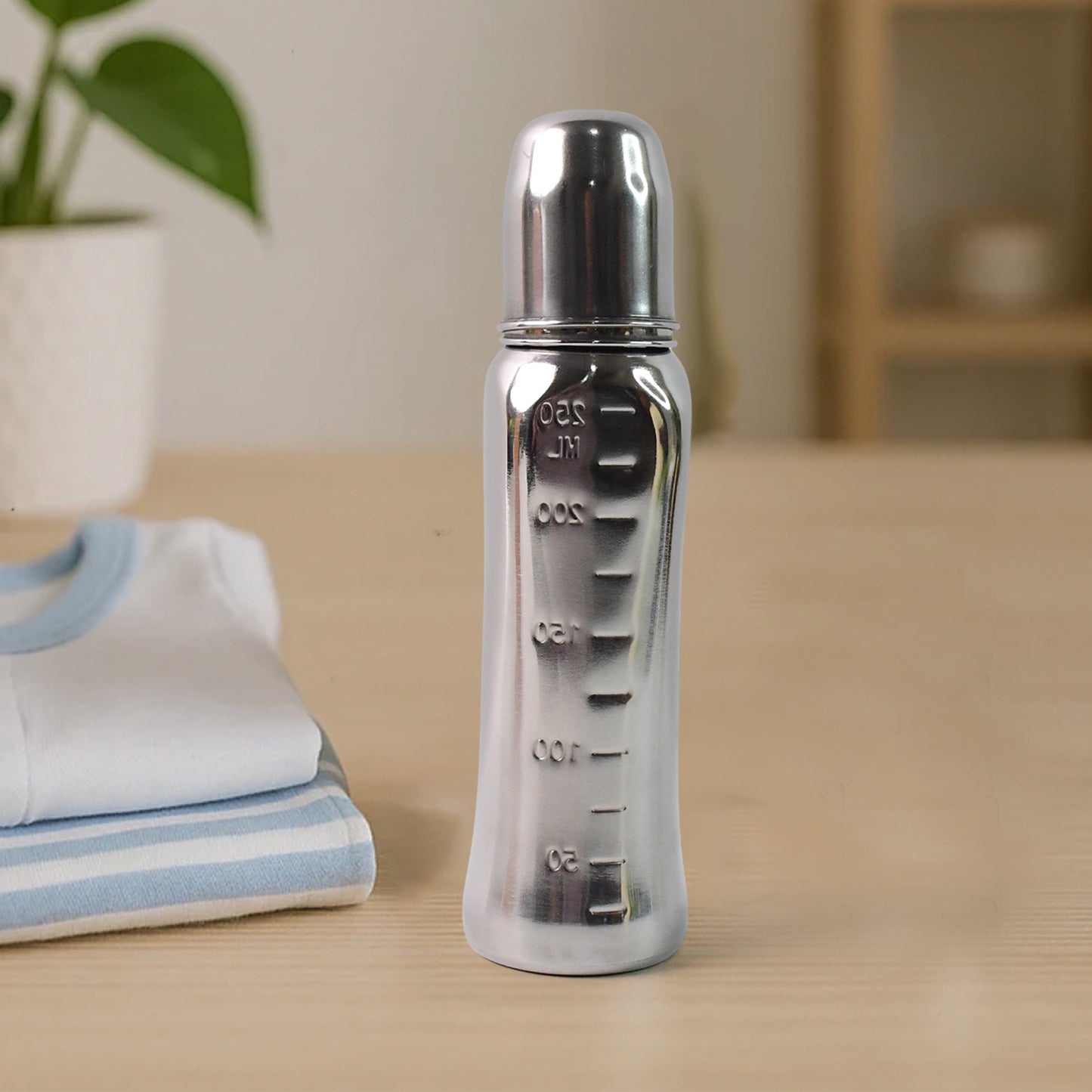 Supermom Lion Stainless Steel Feeding Bottle  250Ml