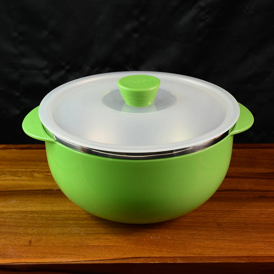 Apex2200Ml Microwave-Safe Plastic Serving Bowl With Lid (1 Pc)