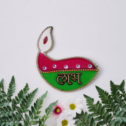 Shubhlabh Diya Shaped Wall Hangings (2 Pc)