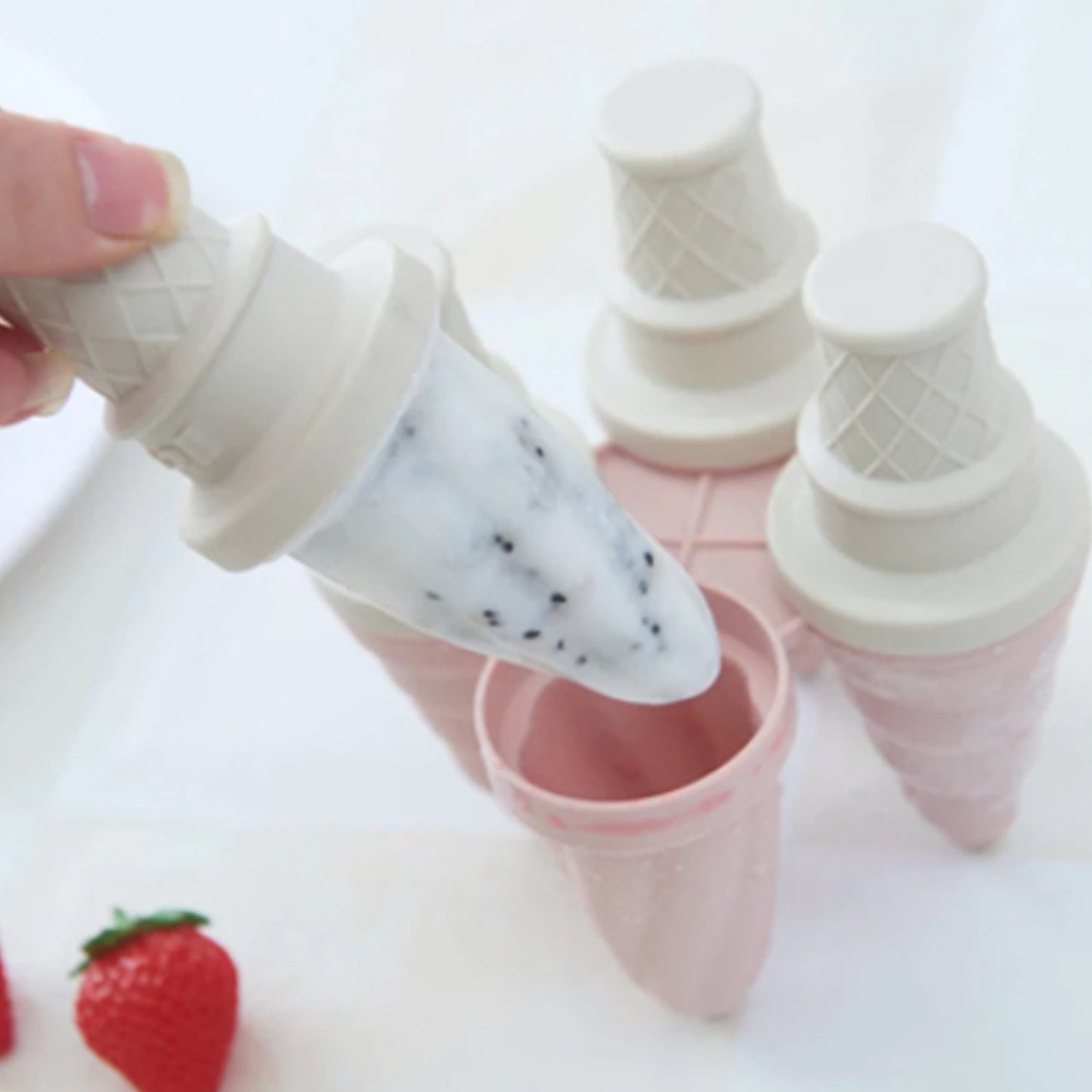 6 Pc Ice Cream Mold Used For Making Ice-Creams In All Kinds Of Places Including Restaurants And Ice-Cream Parlours Etc.