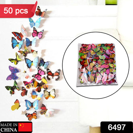 Butterfly 3D Night Lamp Comes With 3D Illusion Design Suitable For Drawing Room Lobby. (Pack Of 50)