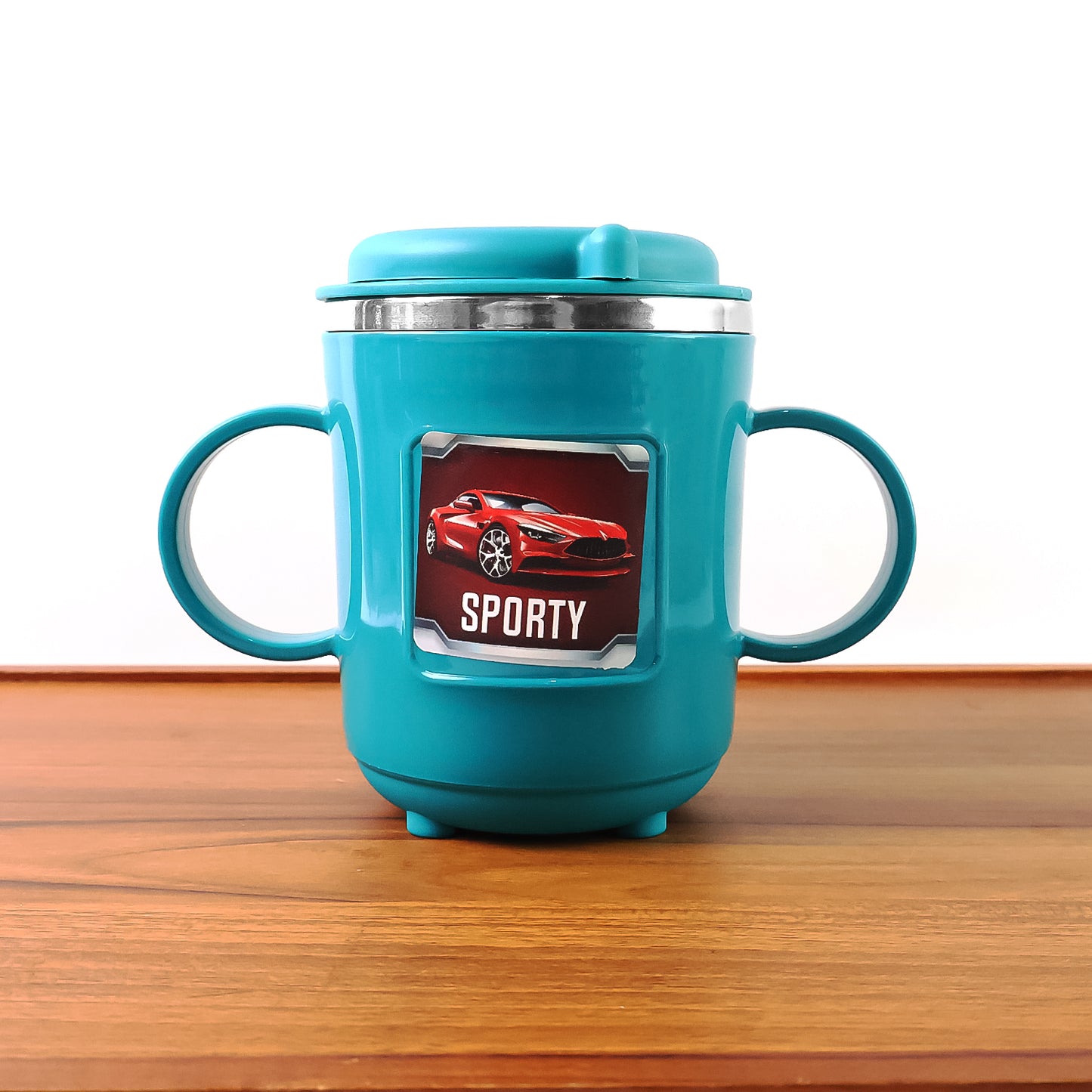 Kidssporty Sipper Mug With Straw And Dual Handles Approx 300Ml (1 Pc)