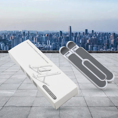 Adjustable Laptop Stand Holder With Built-In Foldable Legs And High Quality Fibre