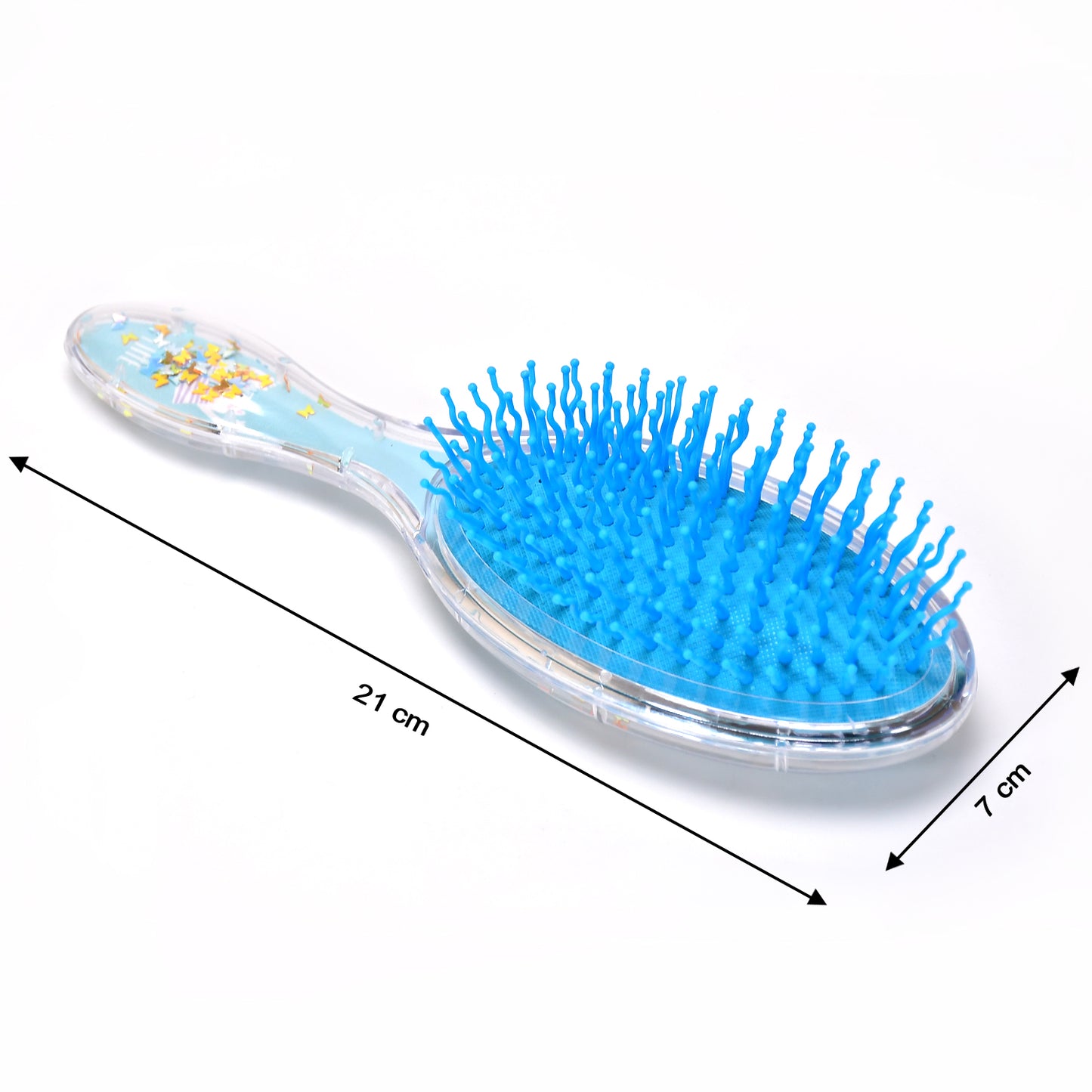 Hair Brush For Kids Detangling Anti-Static Soft Massage For Braids Curly Straight Long Or Short Wet Or Dry Hair (Multi-Design)