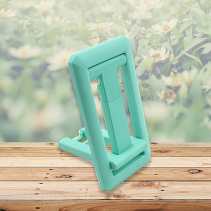 Mobile Phone Stand Mobile Phone Holder Table Adjustable Angle Height Foldable Non-Slip Sturdy Mobile Phone Holder Desktop Phone Holder For All Smartphones