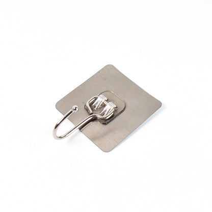 Largestainless Steel Self Adhesive Wall Hooks (1 Pc)