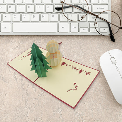 3D Paper Wish Card High Quality Paper Card All Design Card Good Wishing Card (All 3D Card Birthday Christmas Card  Cartoon Card Love Heart Card) (1 Pc)
