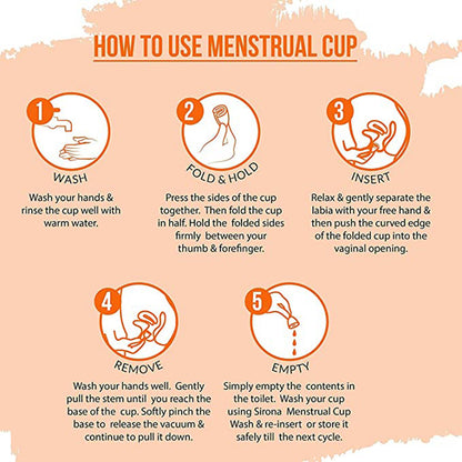 Reusable Menstrual Cup Used By Womens And Girls During The Time Of Their Menstrual Cycle