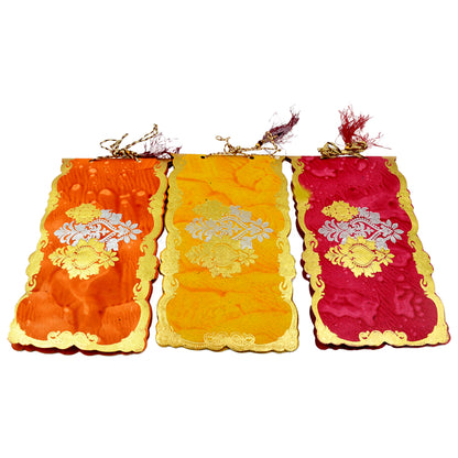 Wedding Gift Envelopes Pack Of 5 Pcs Money Cash Gift Cover Shagun Birthday Marriage Baby Shower Anniversary Money Envelope Lifafa Envelope Multicolor Premium Envelope (5 Pcs Set)