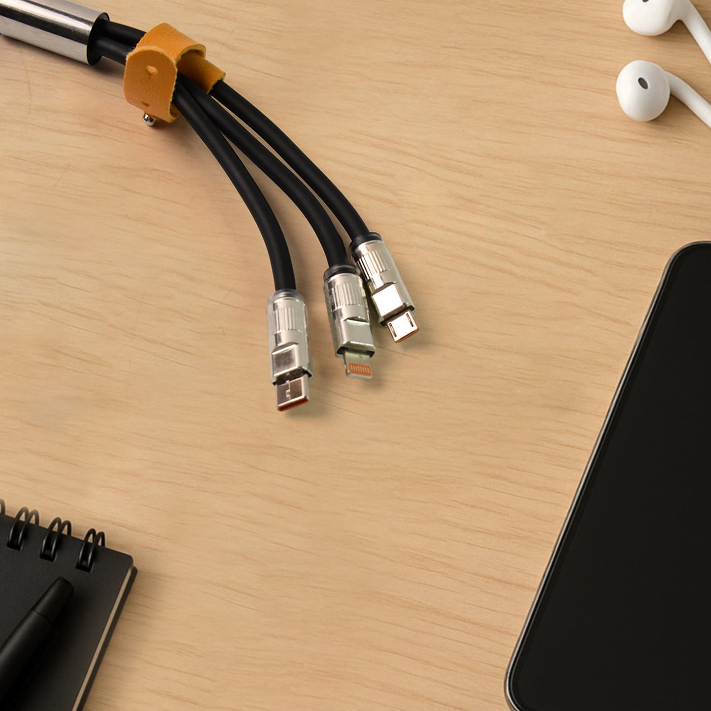 3In1 Super Fast Charging Cable (2Mtr)