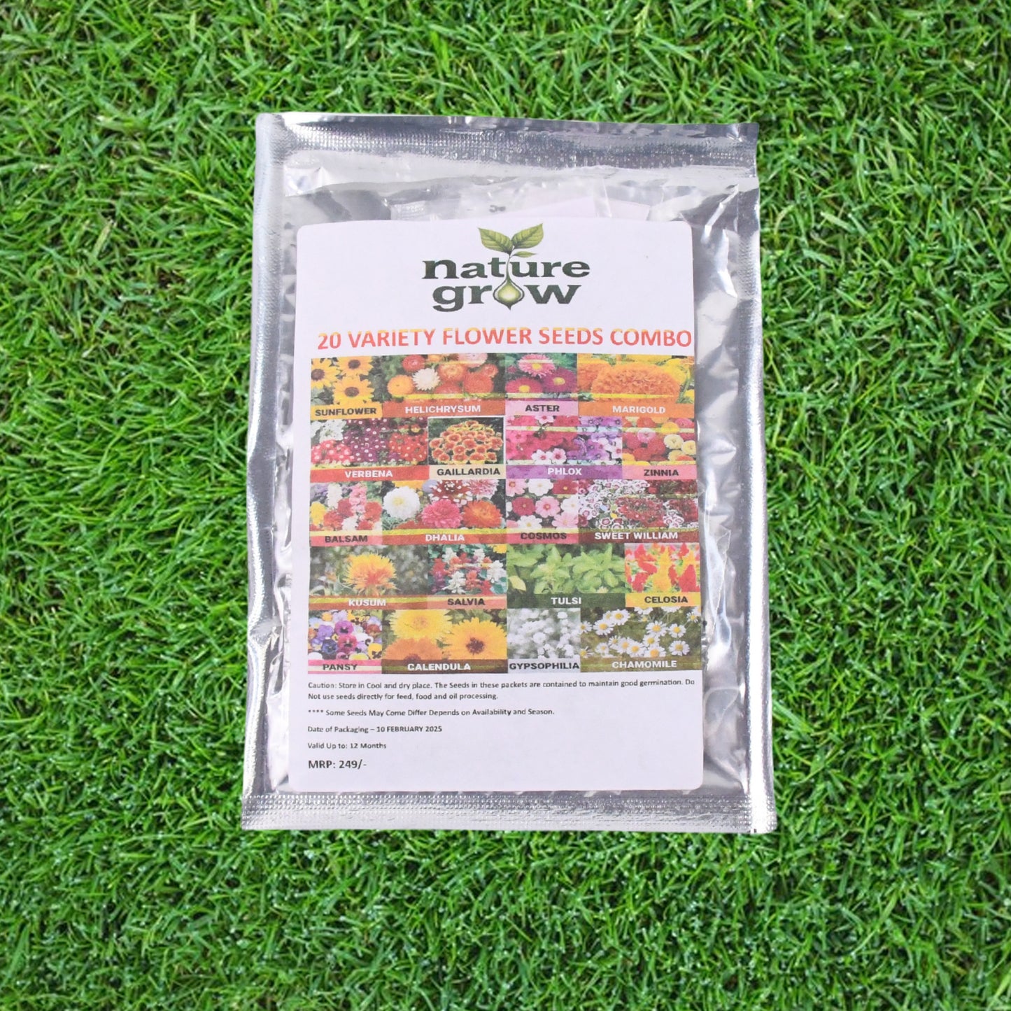 Seeds20 Varieties Of Flower Seeds Combo (1 Pkt  20 Varieties)