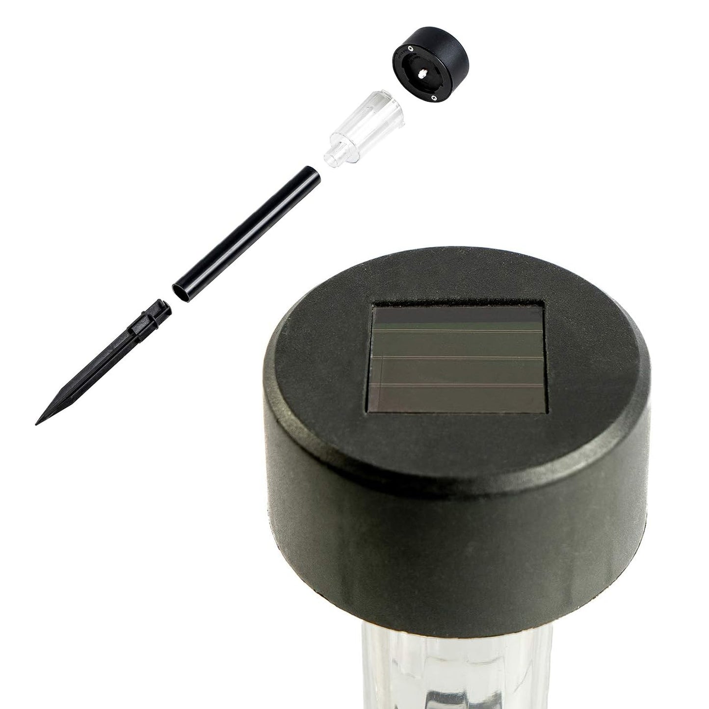Solarpowered Garden Pathway Lights (10 Pc  Set)