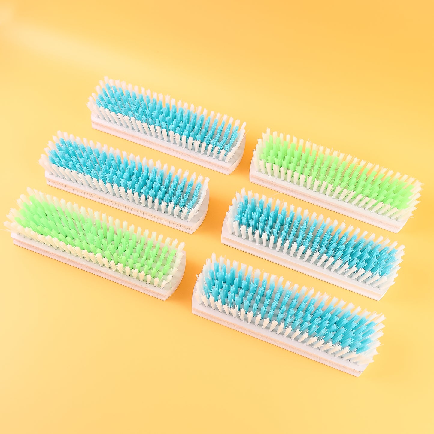 Veepee 6-Piece Cloth Washing And Cleaning Scrub Brush Set