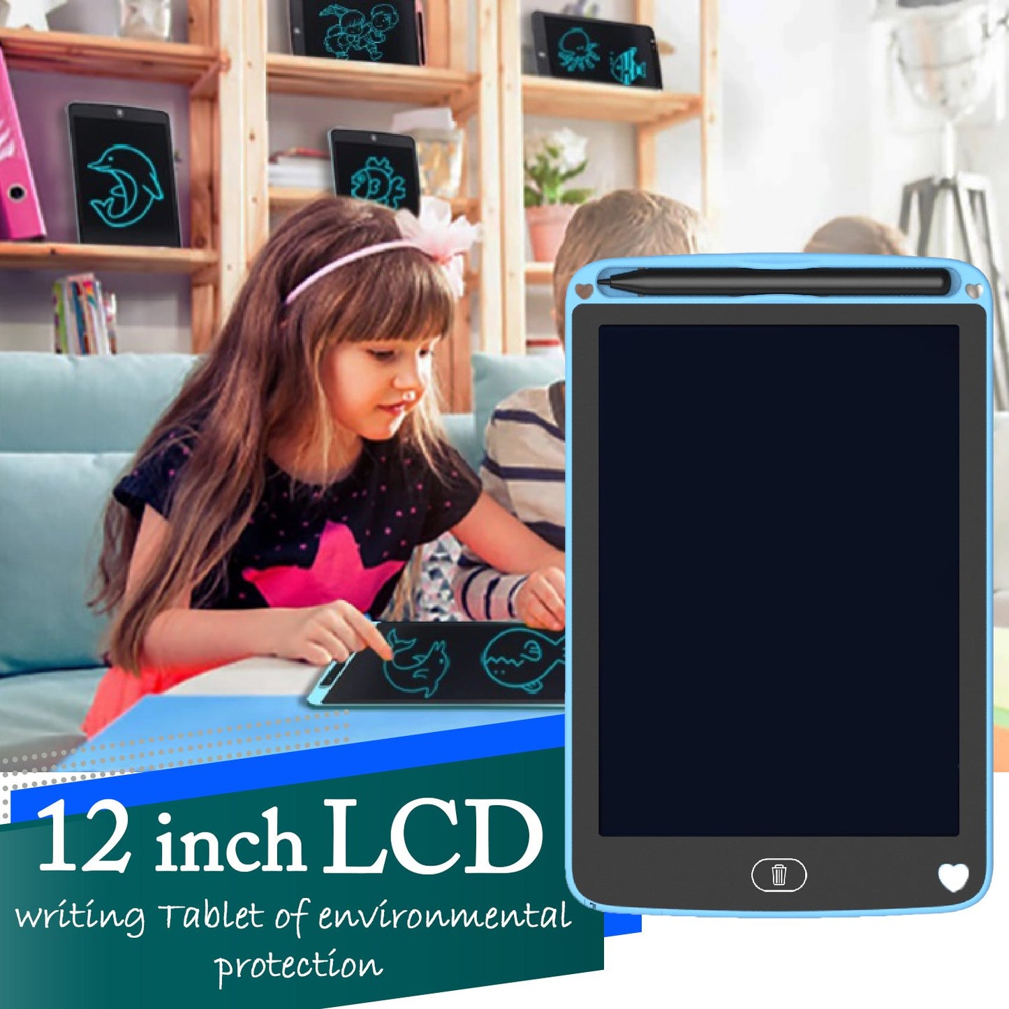 Portable Lcd Writing Tablet Paperless Memo Digital Tablet Pad