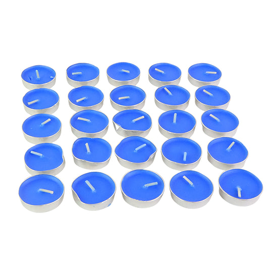Bluescented Tea Light Candles (25 Pc  Set)