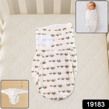 Softcotton Adjustable Baby Swaddle Wrap For Newborns (1 Pc)