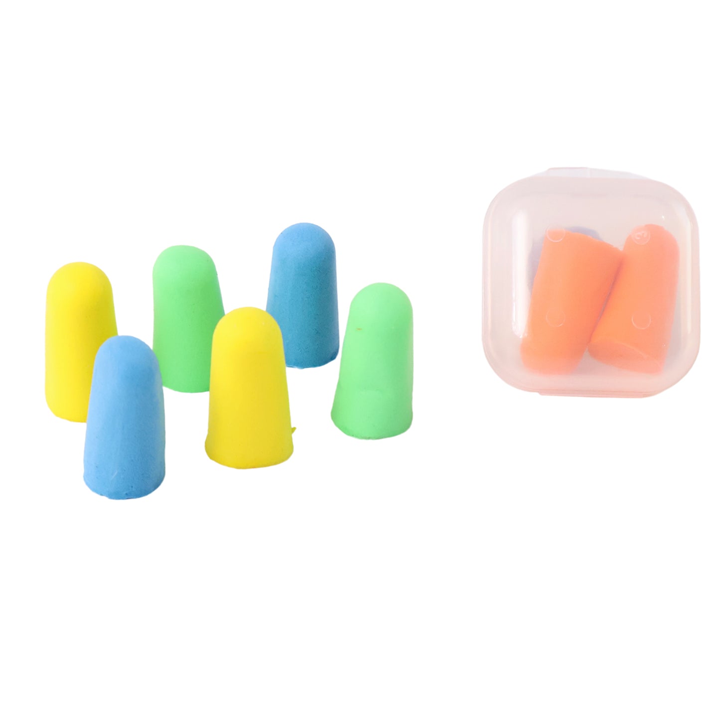 Softfoam Noise-Cancelling Earplugs 4 Pairs