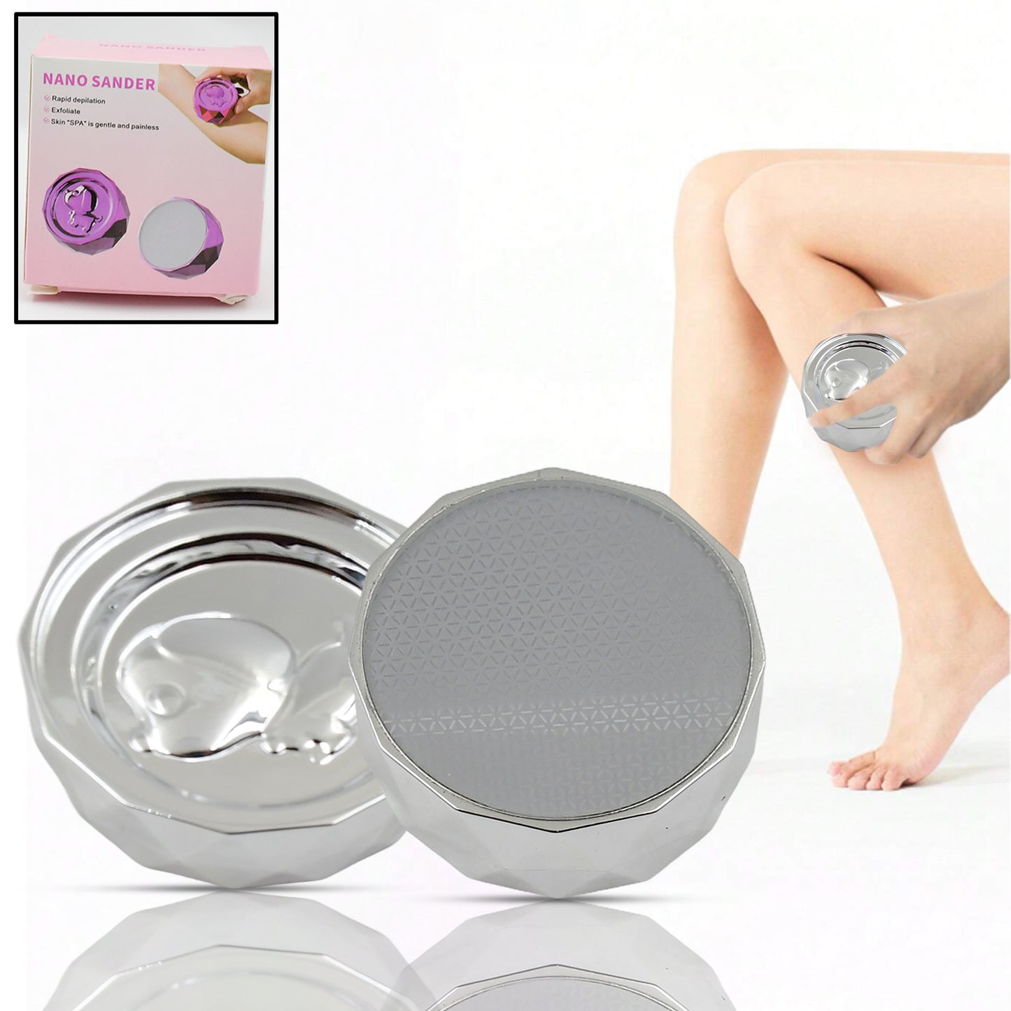 Nanohair Remover For Arms Legs Back One Sided Skin Hair Remover (1 Pc)