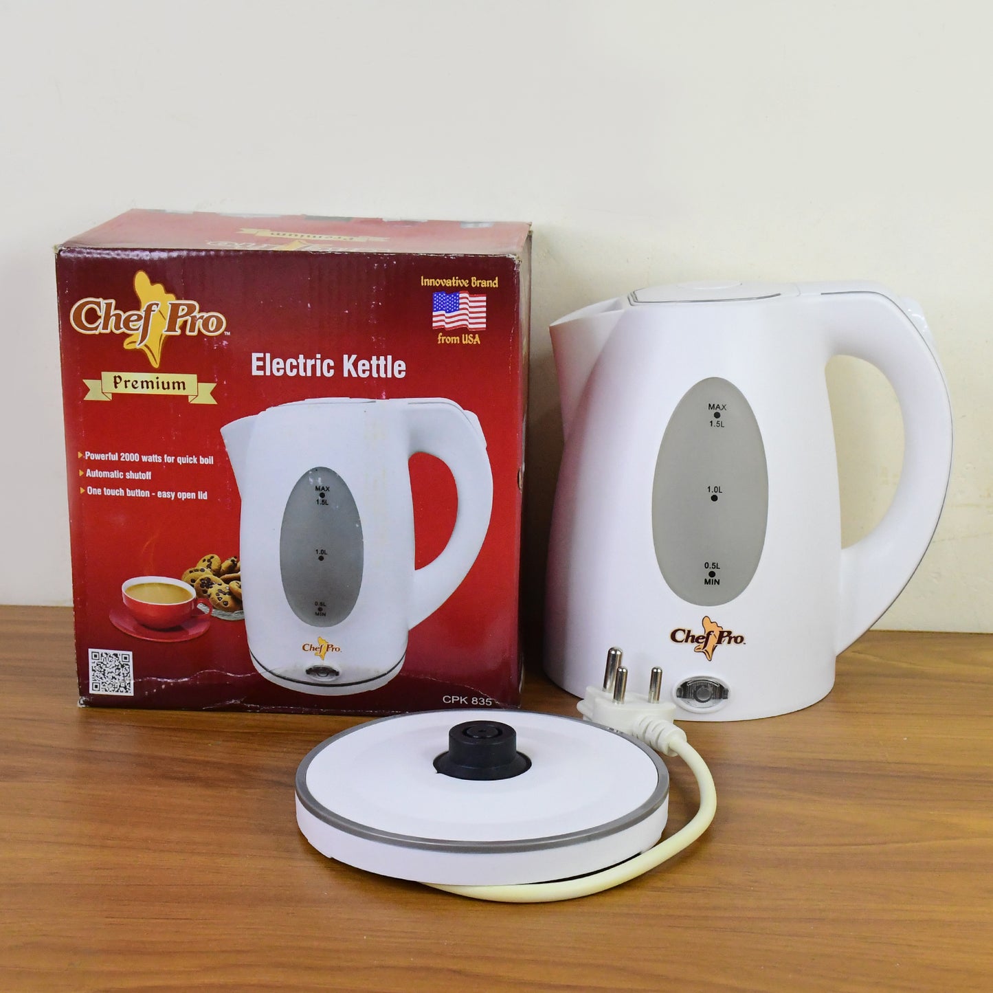 Orbitelectric Kettle (1.5L  1 Pc)