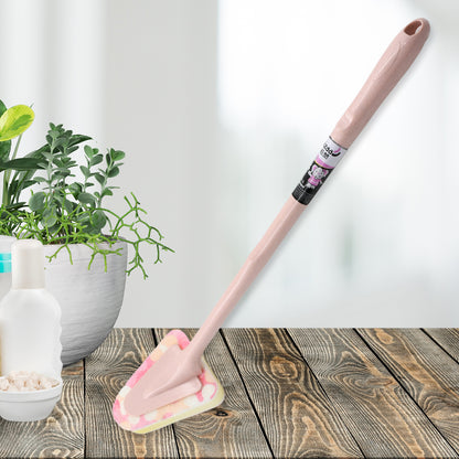 Cleaning Supplies Kitchen Handle Universal Triangular Sponge Multifunctional Bathroom Brush Handle Kitchen  Dining  Bar