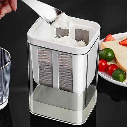 2 In1 Multifunctional Yogurt Strainer With Storage Container  1100 Ml (1 Set)