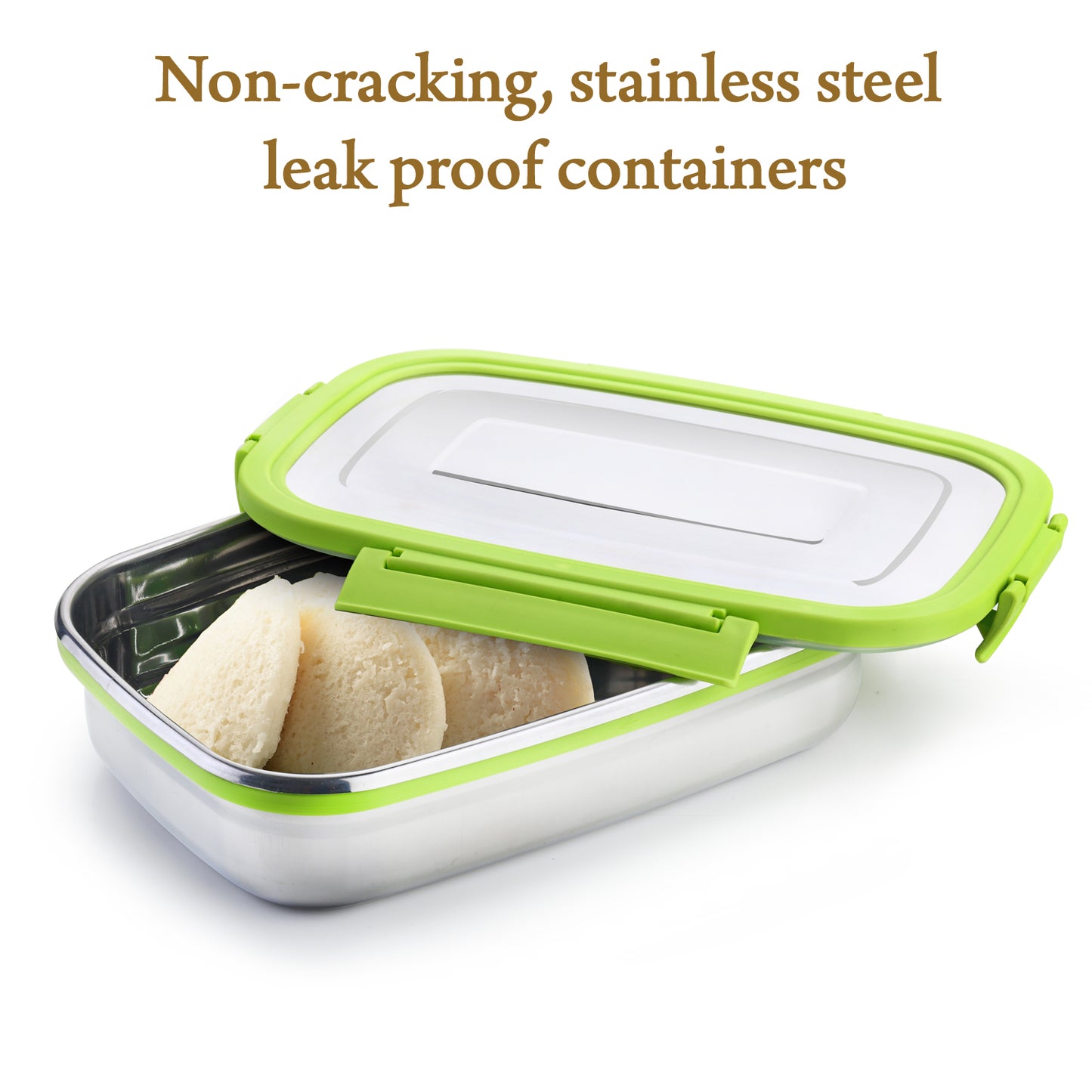 Ganesh Junior Stainless Steel Lunch Pack For Office  School Use