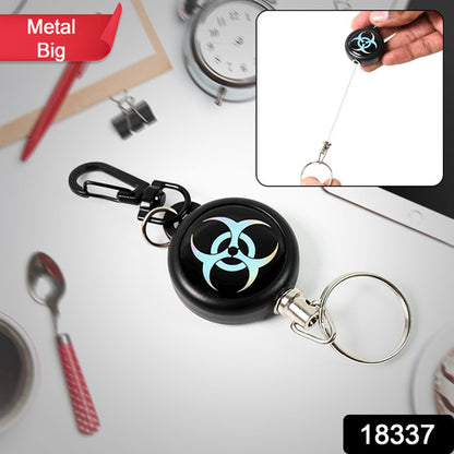 Safety Anti-Lost Retractable Key Chain (1 Pc  Big)