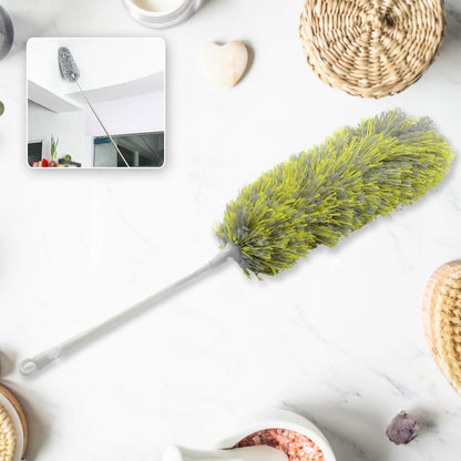 Long Handle Microfiber Duster For Cleaning Microfiber Hand Duster Washable Microfiber Cleaning Tool Extendable Dusters For Cleaning Office Car Computer Air Condition Washable Duster (62Cm)