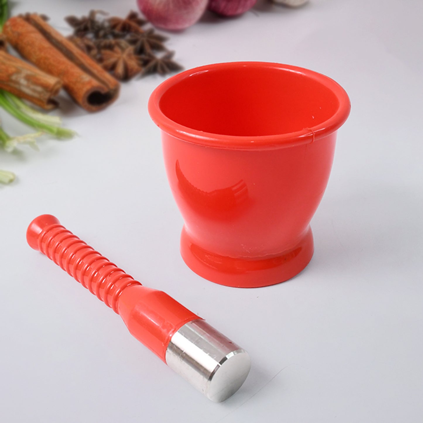Rituheavy Duty Unbreakable Plastic Khal Batta Set (2 Pcs Set)