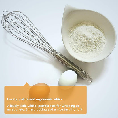 Largestainless Steel Balloon Whisk  Heavy-Duty Kitchen Tool (30Cm  1 Pc)