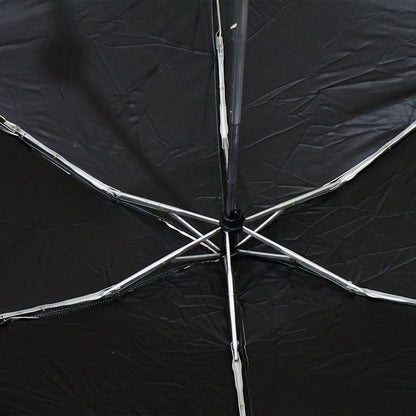 3-Fold Sun  Rain Protective Solid Foldable Umbrella (1 Pc)