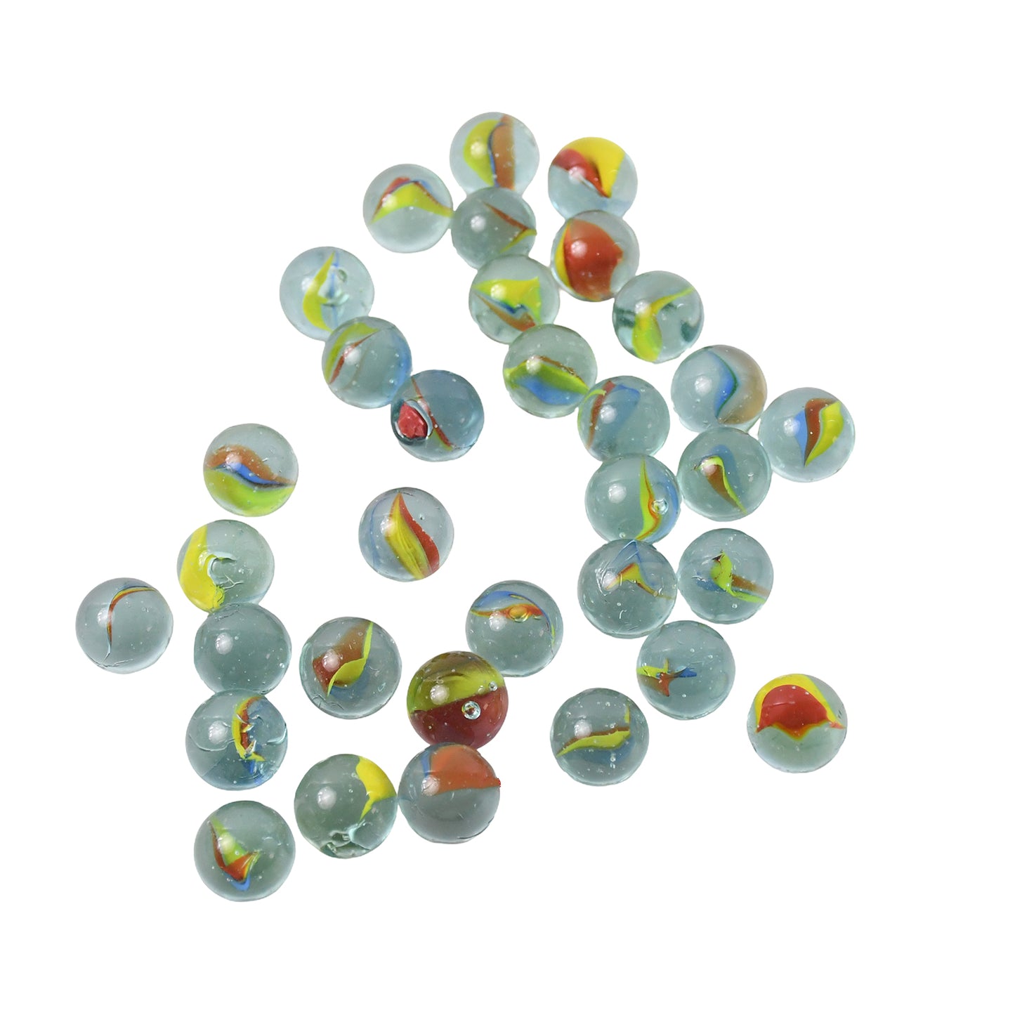 Glassmarbles For Kids Approx 35 (35 In 1)