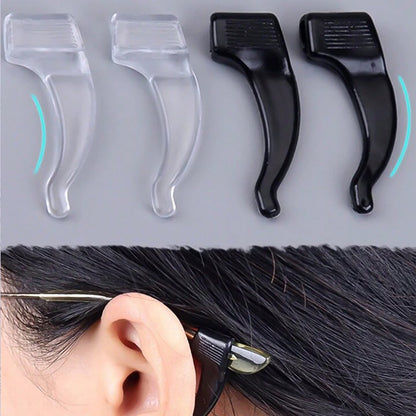 Softsilicone Glasses Ear Hooks Anti-Slip Eyeglasses (1 Pair)