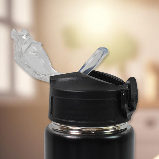 3 In1 Stainless Steel Insulated Water Bottle Double Wall Vacuum (3 Pcs Set  Different Size)