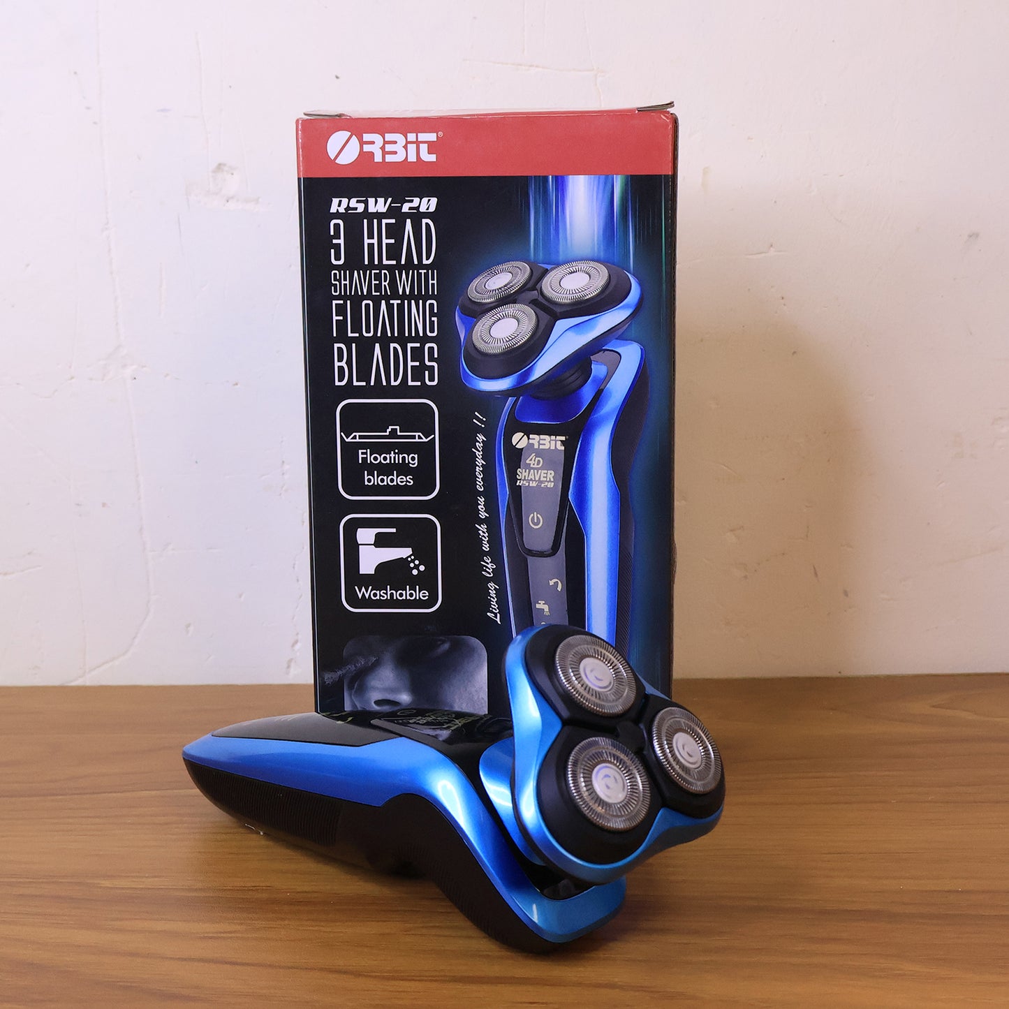 Orbit4D Rechargeable Electric Shaver (1 Pc)