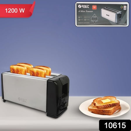 Orbitadjustable Pop-Up Toaster - 1200W