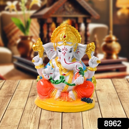 Lordganesha Idol  Ganpati Statue  Ganpatii Bappa Showpiece For Gifts (1 Pc)