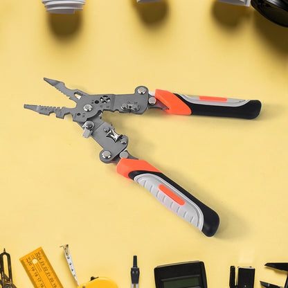 8 In1 Wire Stripper Pliers Soft Grip