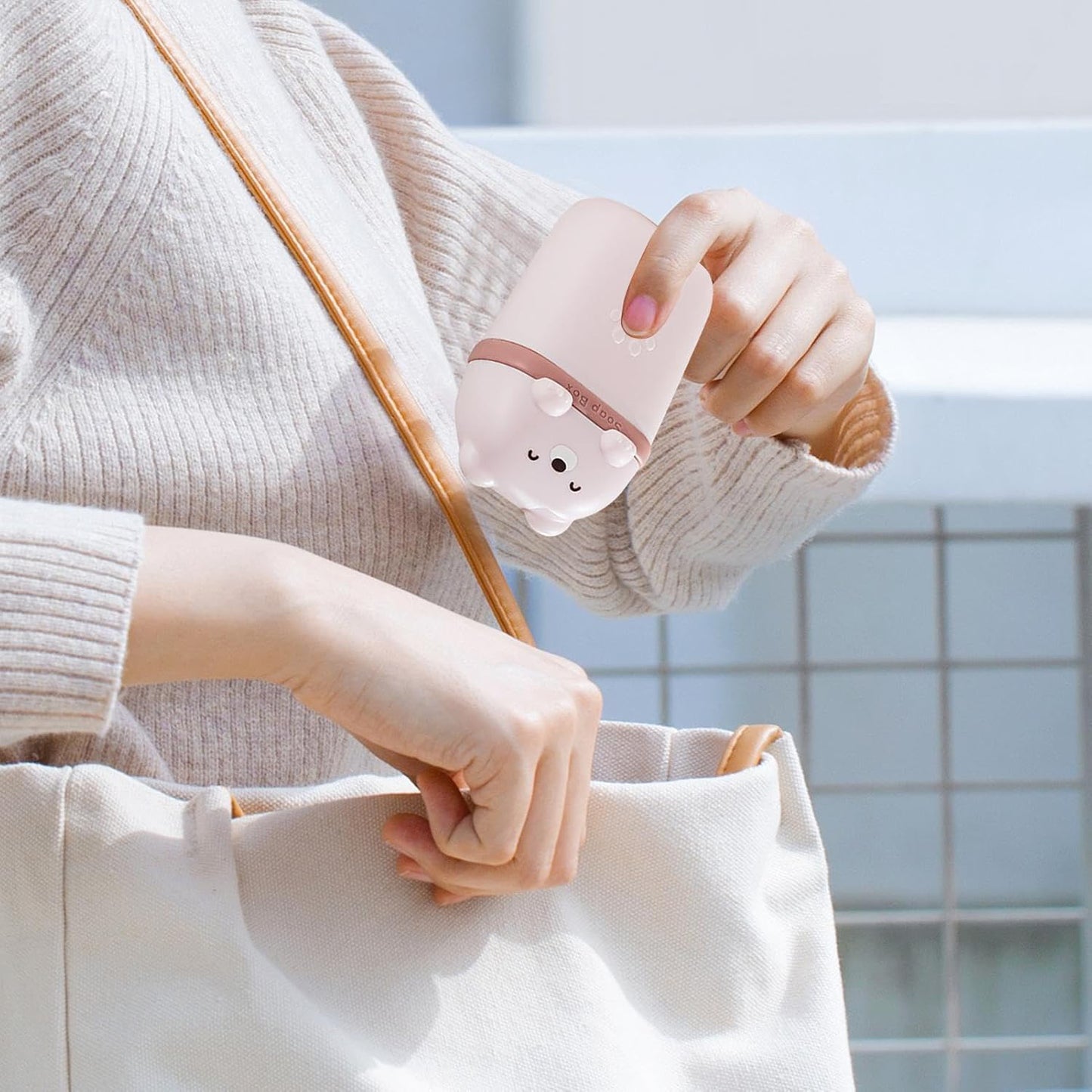 Cutebear Shaped Soap Case (1 Pc)
