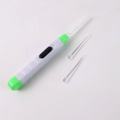 Whiteled Flashlight Earpick With Tweezer (1 Pc)
