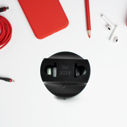 2 Pinplug Converter Plug Adapter (1 Pc )