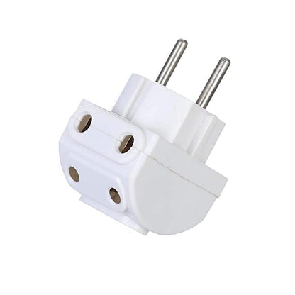 5-Way2 Pin Multi-Plug Socket  Converter (1 Pc)
